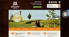 Desktop Screenshot of grosshof.cz